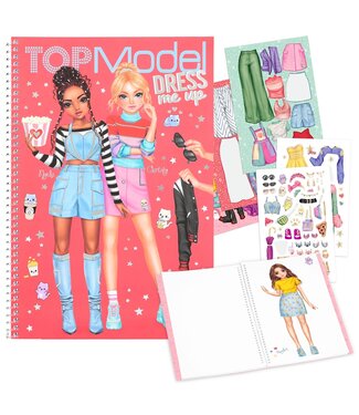 TOPModel Dress Me Up stickerboek