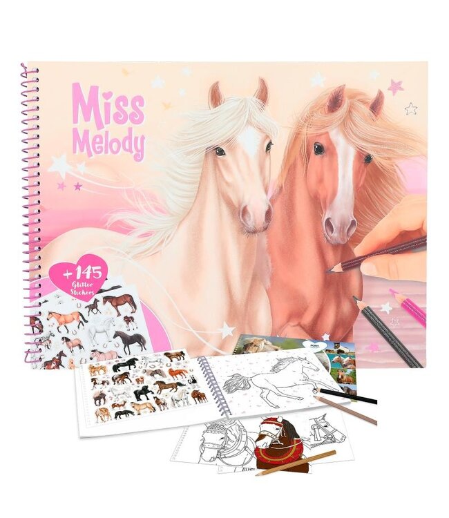 TOPModel TOPModel - Paarden Kleurboek - Miss Melody