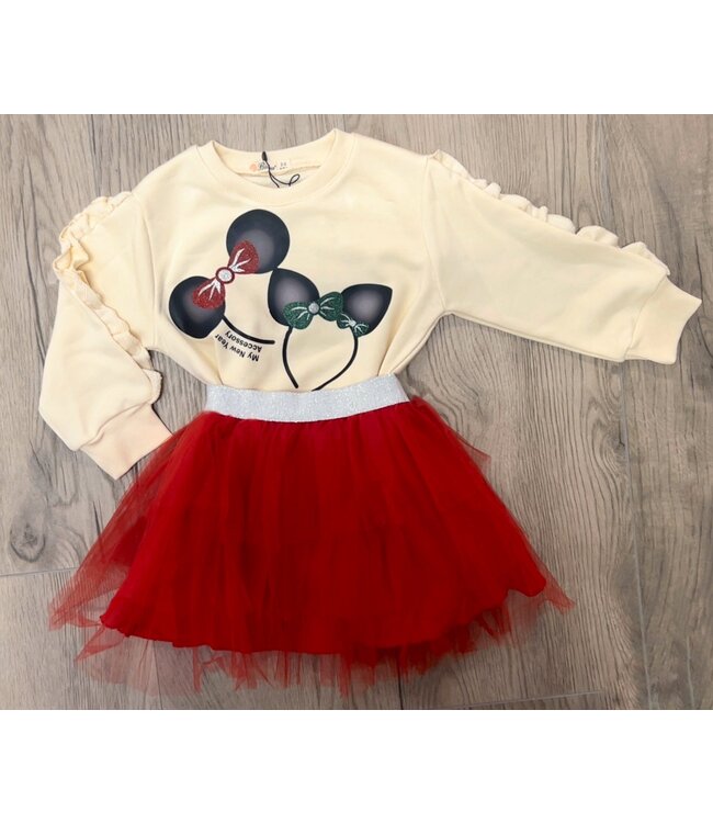 Minnie Mouse Sweater & Tule Set