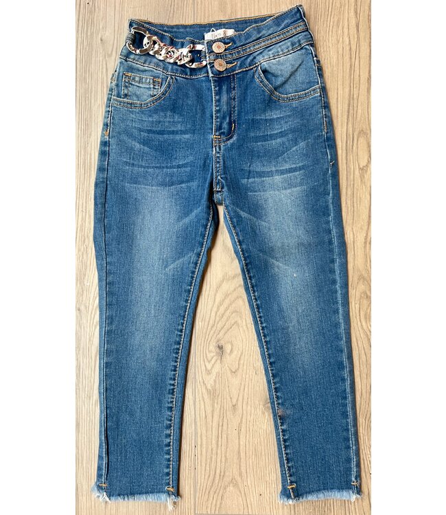 Denim Chained Jeans - Blauw