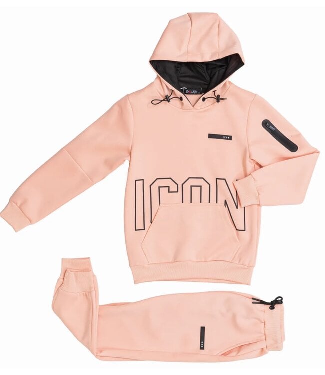 Icon Joggingset - Coral