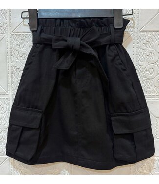 Cargo Skirt - Zwart