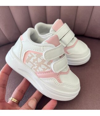 Next On Sneakers - Wit/Roze