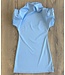 Satijnen jurk - Blauw