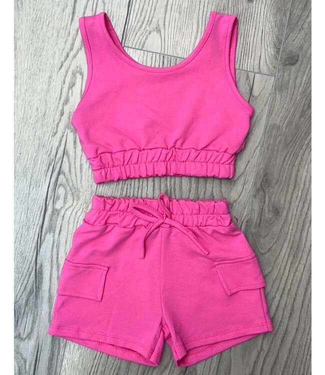 Short Set - Roze