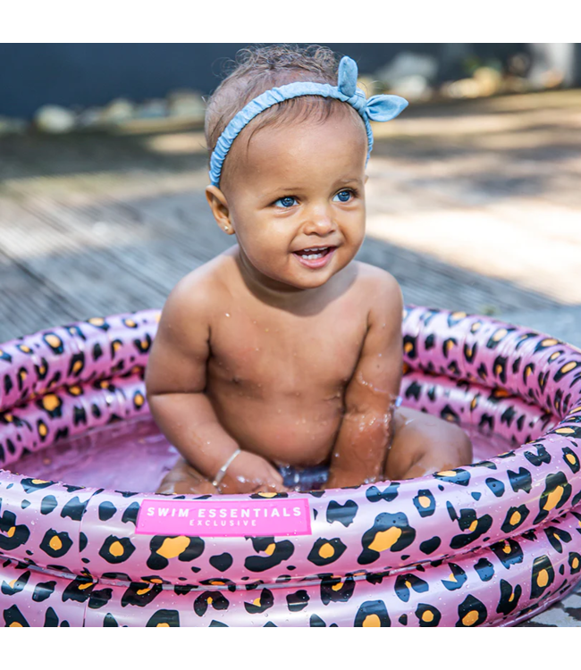 Opblaasbaar Baby zwembad - Leopard Rosé Goud Ø 60cm