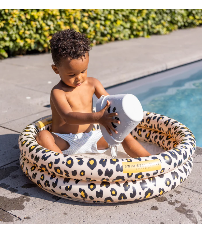 Opblaasbaar Baby zwembad - Leopard Beige (Unisex) Ø 60cm