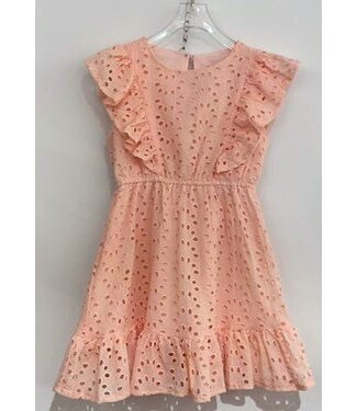 Crochet Dress - Roze