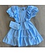 Feelin' cute dress - Blauw (mét tasje)