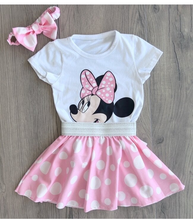 Minnie Mouse Set - Roze