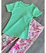 Draakjes en Boefjes Basic Rib T-shirt - Mint