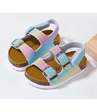 Rainbow Sandalen