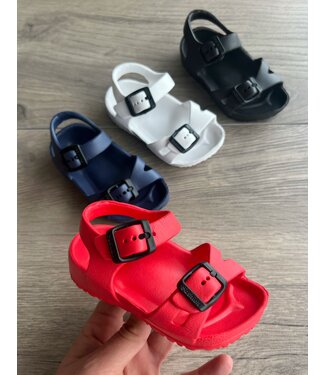 Basic Sandalen - Rood