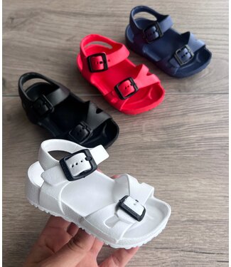 Basic Sandalen - Wit