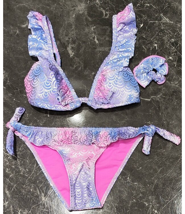 Mermaid Bikini - Roze/Paars