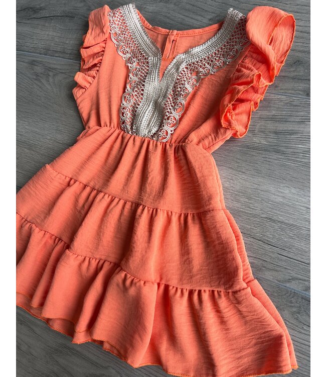 Pretty Wings Dress - Oranje