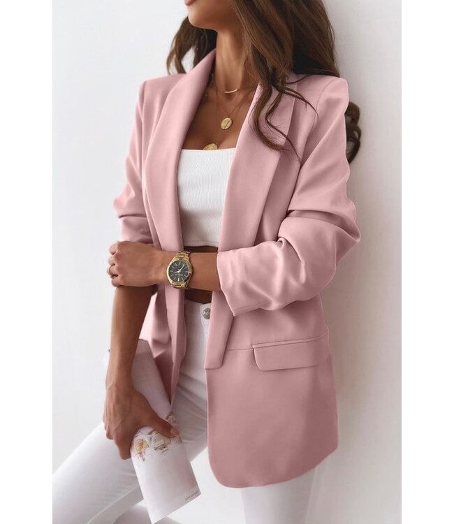 Blazer - Licht roze