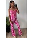 Flared broek - Fuschia