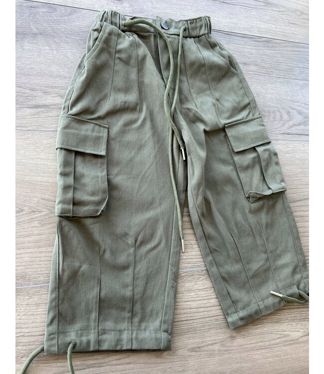 Cargo baggy broek - Khaki