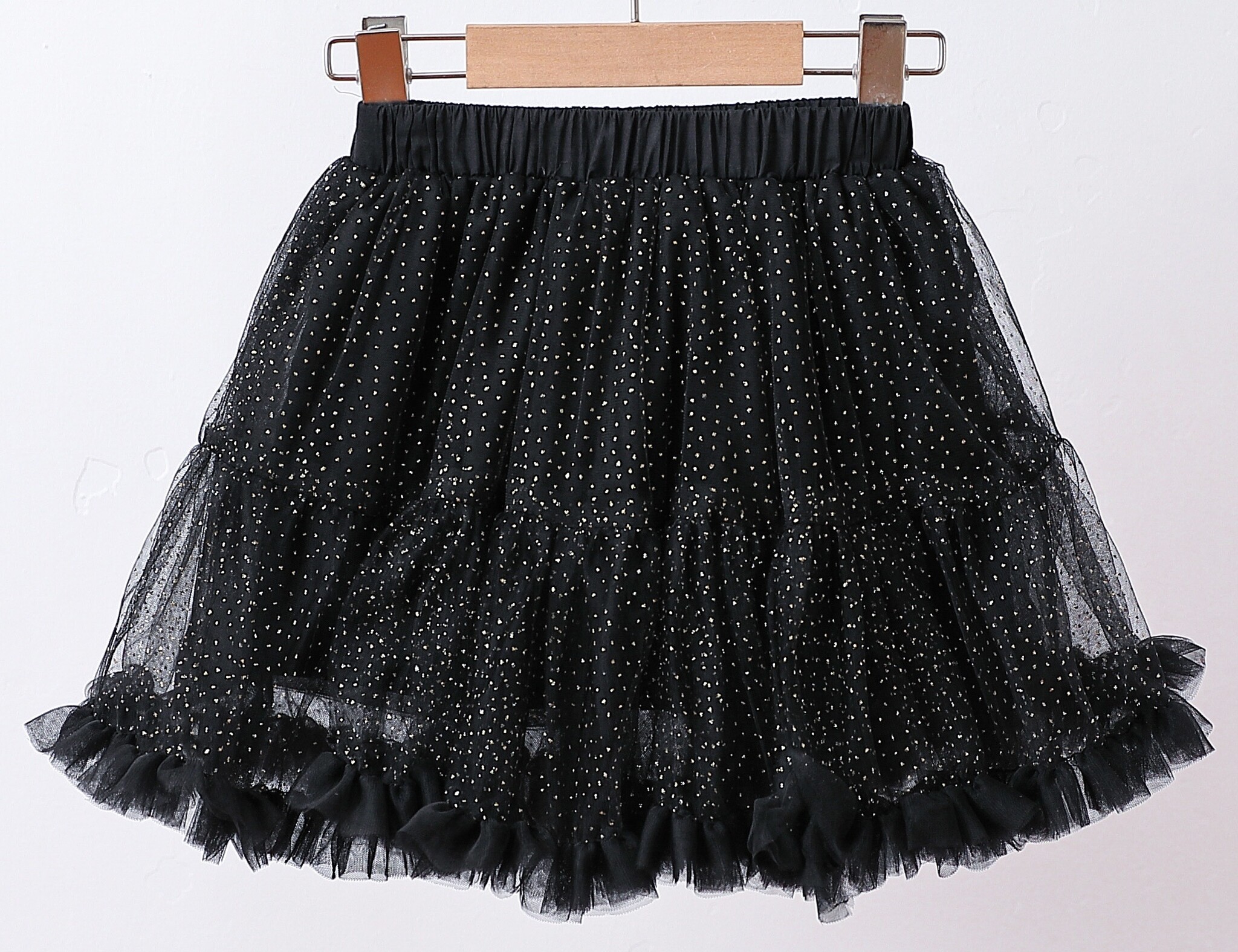 Glitter Rok Zwart