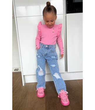 Distressed Jeans - Blauw YX111 (Verzenddatum 6 jan)