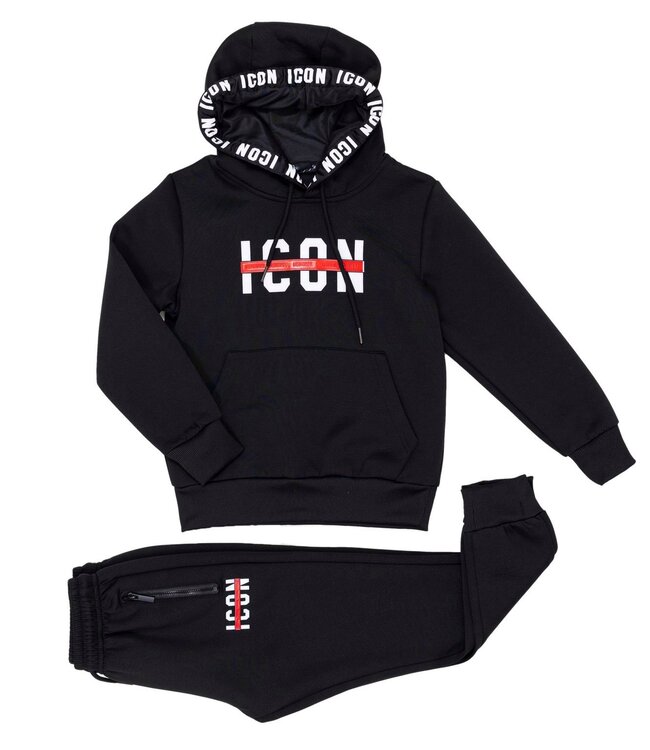 Icon Joggingset - Zwart