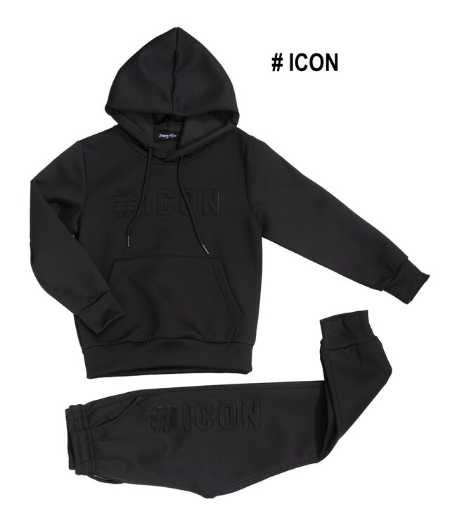 Icon Joggingset - Zwart