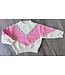 Sweater - Roze/Wit