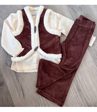 Dirkje  Fluffy gilet