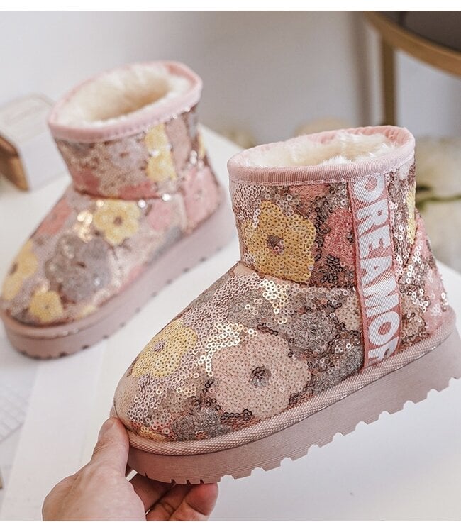 SeQuin flower boots