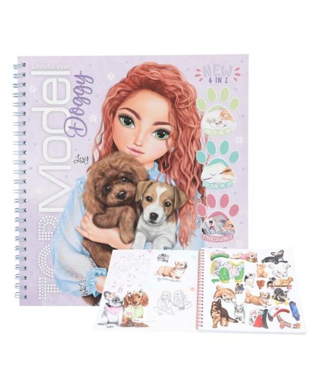 TOPModel TOPModel - Create your TOPModel Doggy kleurboek