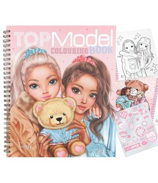 TOPModel TOPModel - Kleur- en Stickerboek Team Teddy
