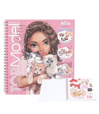 TOPModel TOPModel - Create your TOPModel Kitty kleurboek