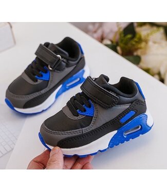 Keep It Cool Sneakers - Blauw/Zwart