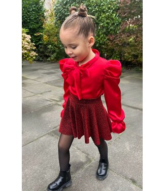 Draakjes en Boefjes Sparkle Pretty Little Skirt - Rood