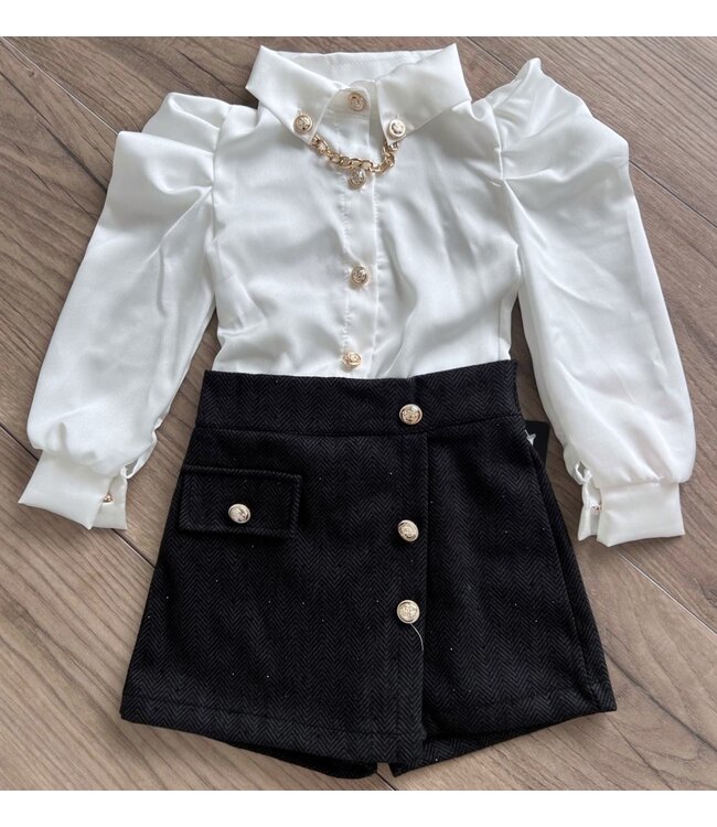 Glitter Short - Zwart *