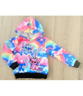 Gevoerde Stitch hoodie