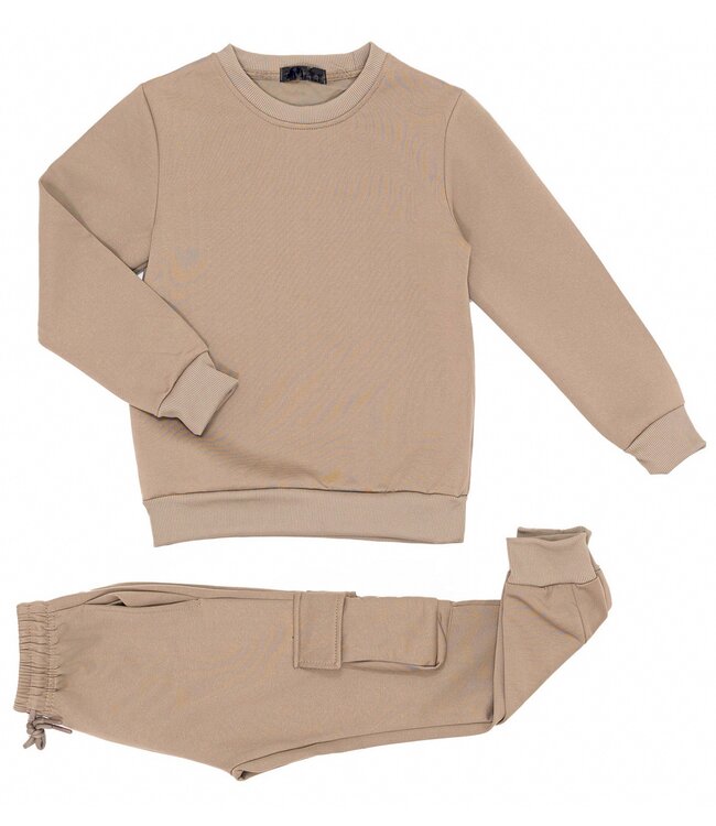 Cargo Joggingset - Taupe
