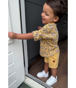 Koko Noko Korte joggingbroek - Geel