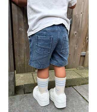 Dirkje  Korte zachte jogger - Denimlook