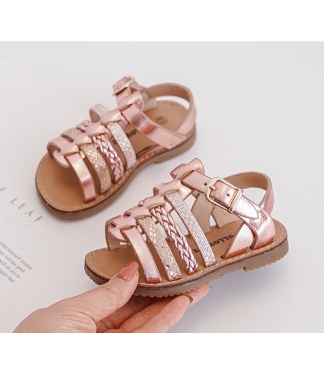 My Cute Sandals - Roze (Met Klittenband)