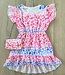 Leopard Colour Dress (Met tasje)