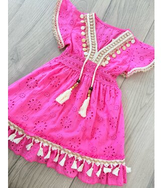 Fiesta dress - Fuschia