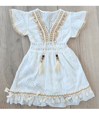 Fiesta dress - Wit