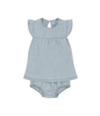 Dirkje  Denim set (Jurkje met bloomer)