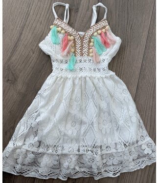 Flawless Ibiza dress - Wit