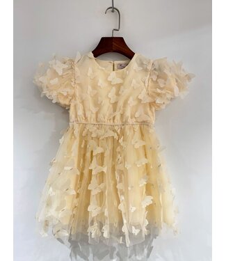 Vlinder jurk - Champagne