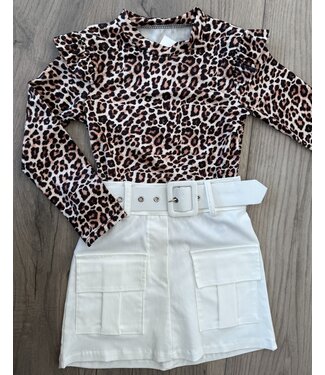 Rokje & Leopard Top