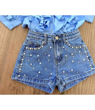 Denim Diamond Short