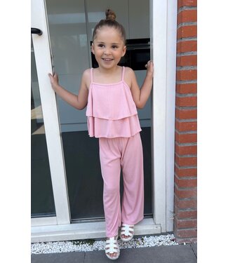 Draakjes en Boefjes Layered summer set - Roze
